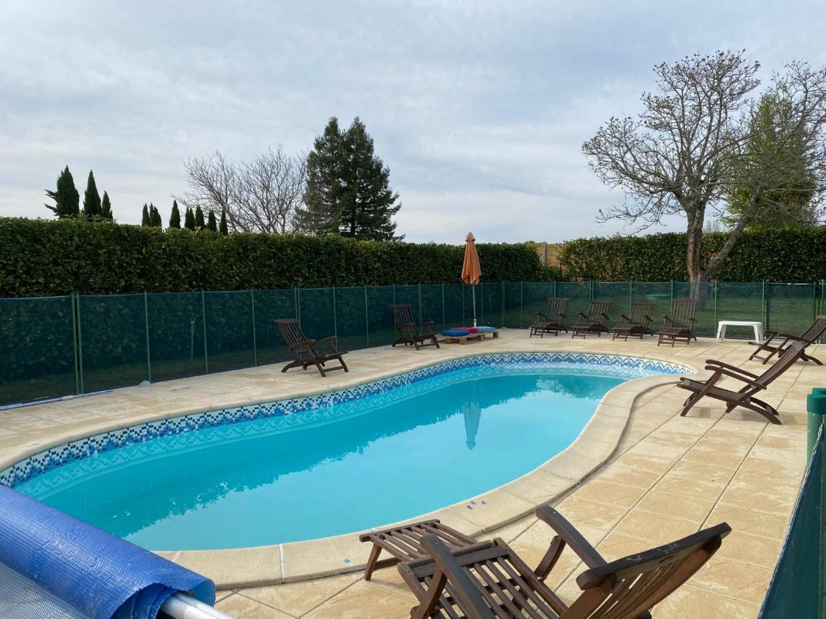 Gite 3 Etoiles Avec Piscine Dordogne Minzac Εξωτερικό φωτογραφία